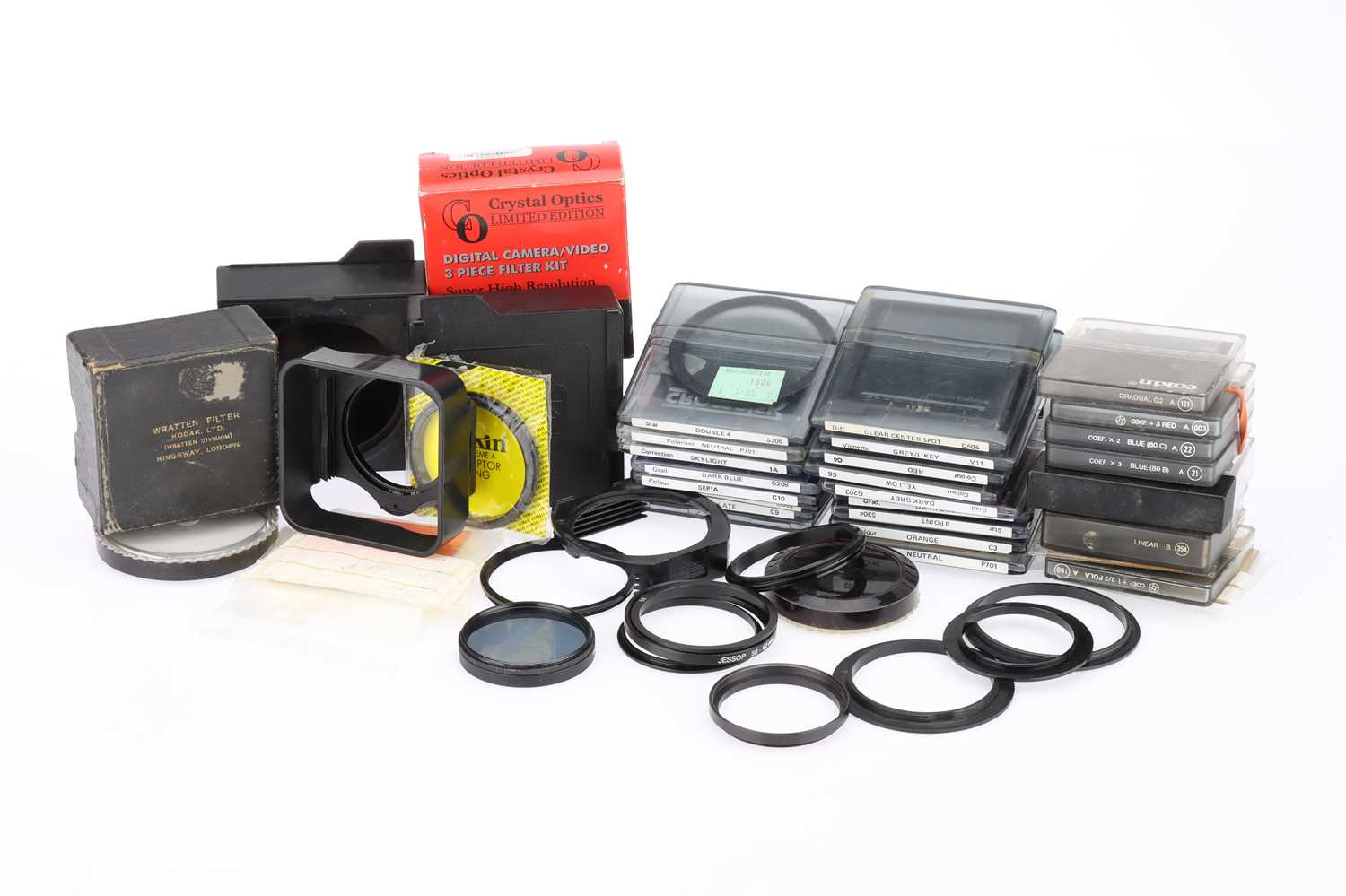 Filter Set Lot Lot 652 - A Mixed Selection of Camera Filters,
