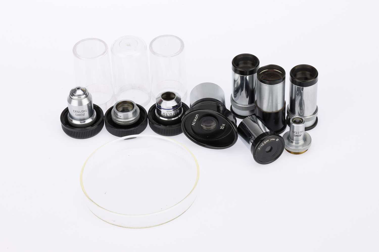 Lot 829 - A Selection of Microsope Objective Lenses,