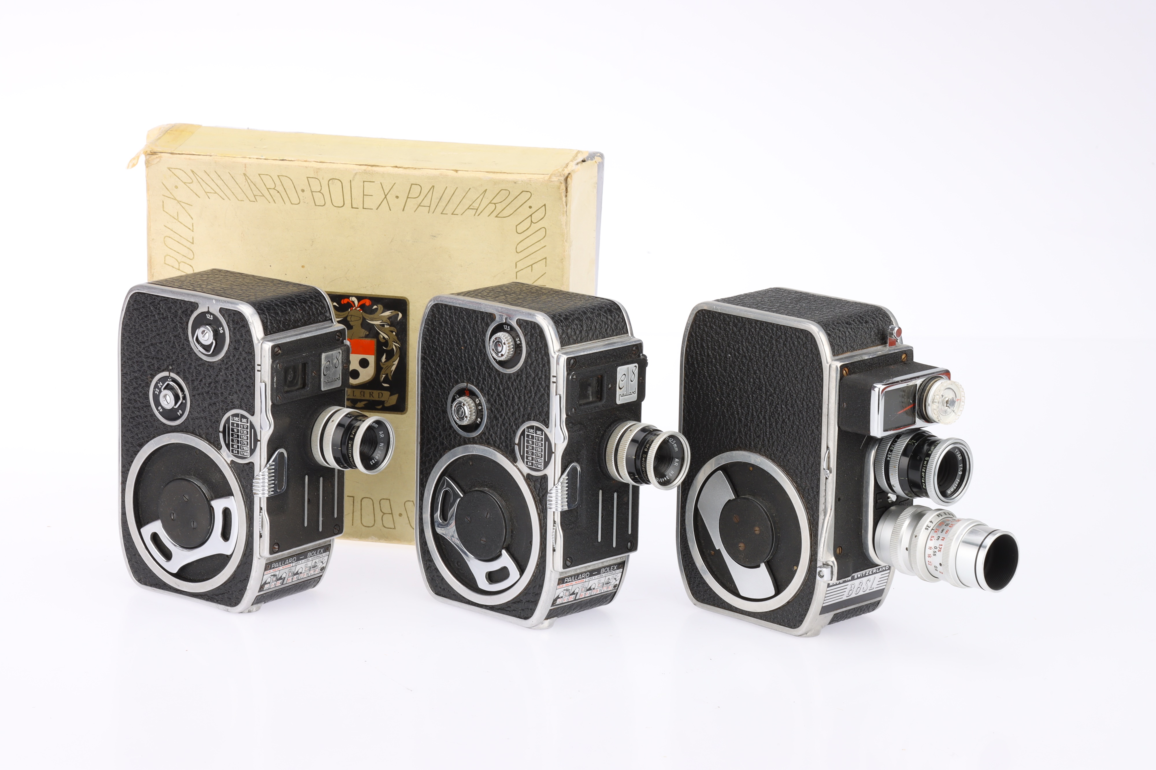 Caméra Bolex Paillard 8mm - Modèle C8 En état Correct