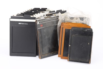 Lot 311 - A Selection of DDS & Wooden Plate / Film Holders