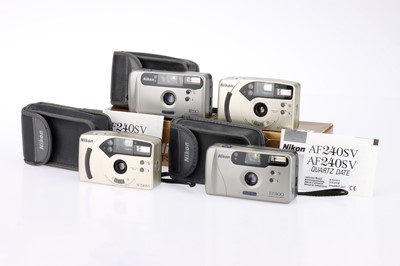 Lot 56 - Four Nikon 35mm Compact Cameras