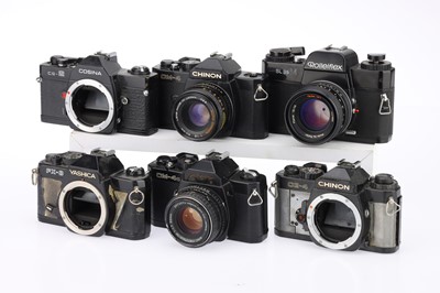 Lot 138 - A Mixed Selection of 35mm SLR Cameras