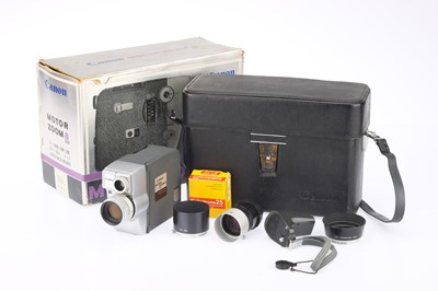 Lot 747 - A Canon Motor Zoom 8 EEE 8mm Motion Picture Camera