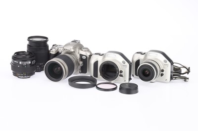 Lot 63 - A Selection of Nikon Film Cameras