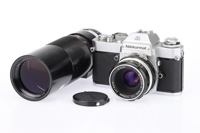 Lot 64 - A Nikon Nikkormat EL 35mm SLR Camera