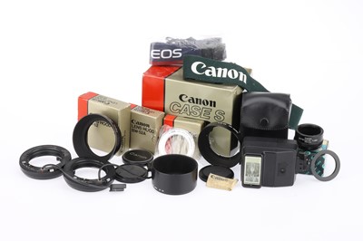 Lot 67 - A Selection of Canon Camera Accessories