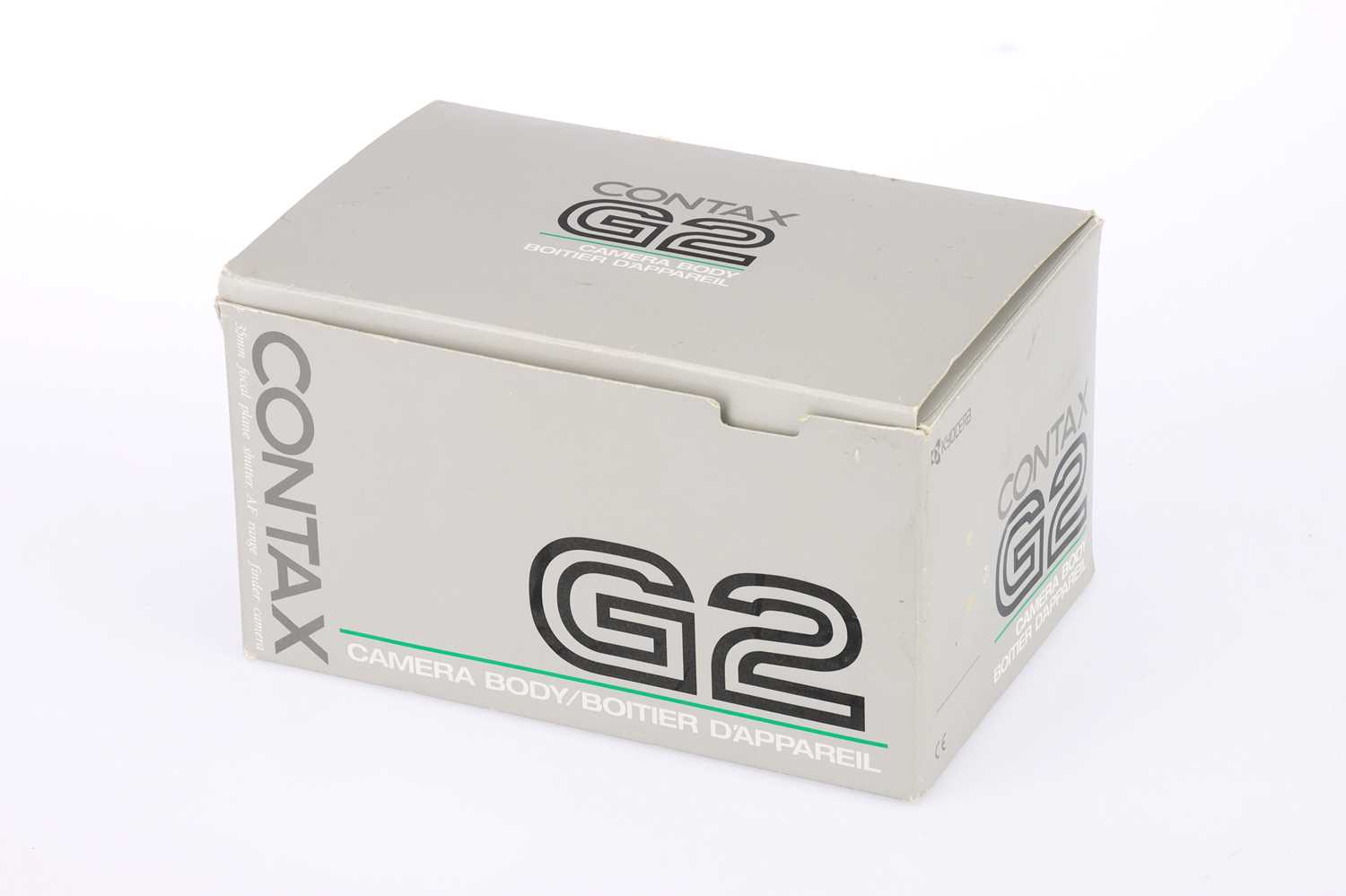 Lot 643 - An Empty Contax G2 Camera Box,