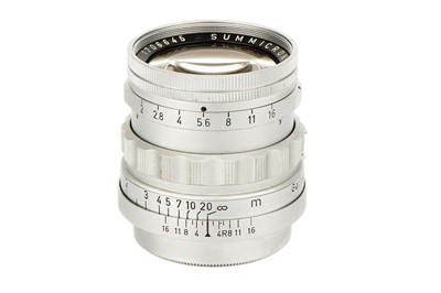 Lot 167 - A Leitz Rigid Summicron f/2 50mm Lens