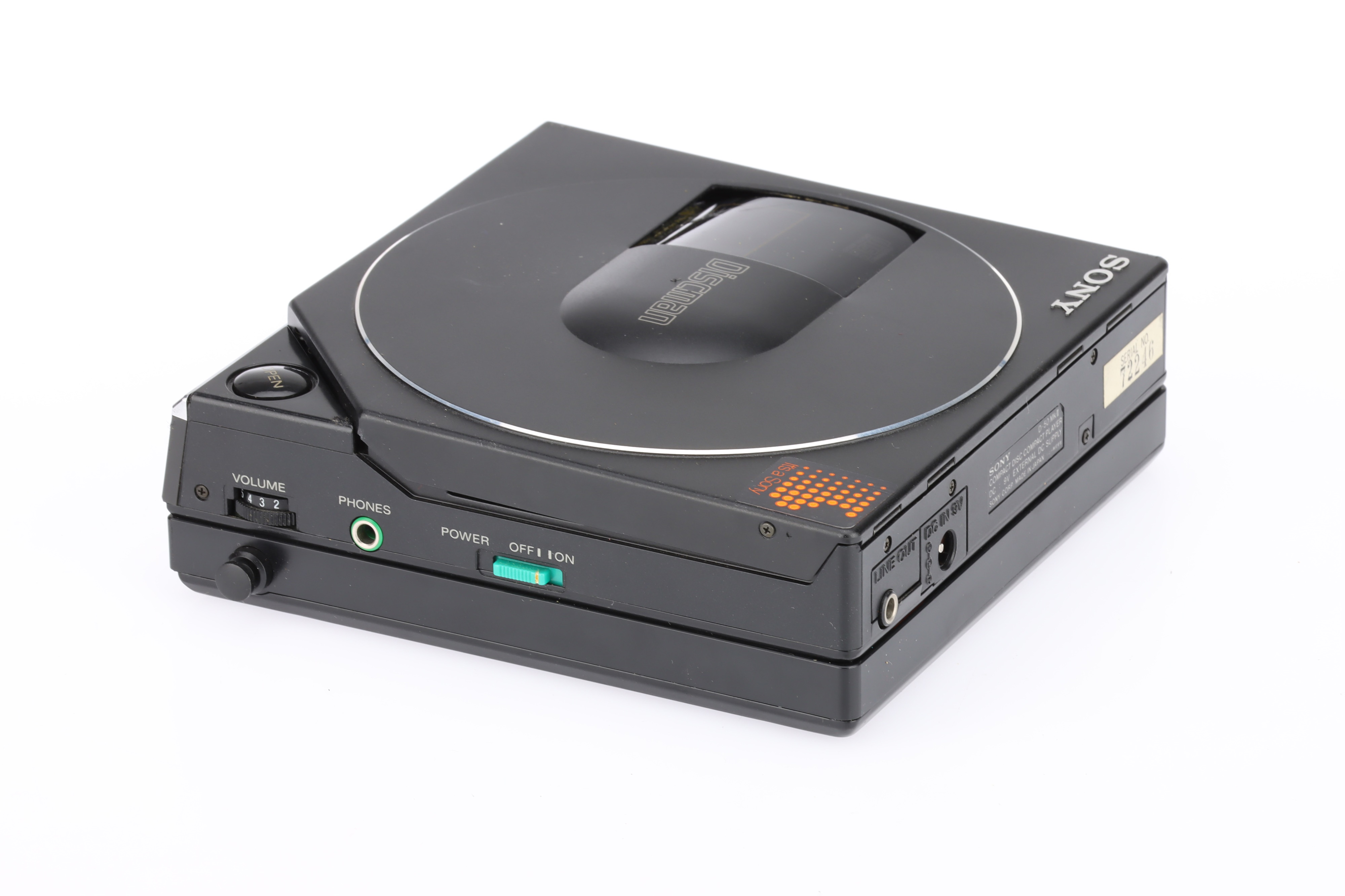 SONY CD COMPACT PLAYER D-50 AC-D50 ソニー CDプレーヤー AC