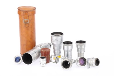 Lot 744 - A Mixed Selection of Motion Picture & Projector Lenses