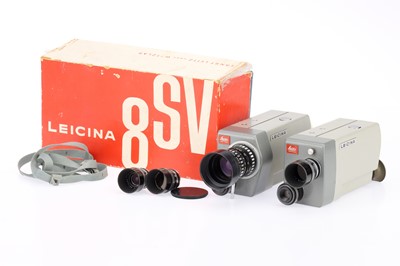 Lot 745 - Two Leicina 8mm Motion Picture Cameras