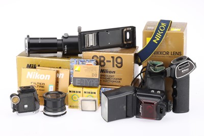Lot 58 - A Mixed Selection of Nikon Camera Accessories