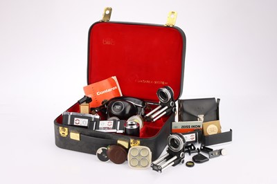 Lot 142 - A Good Selection of Zeiss Ikon Contarex System Camera Accessories