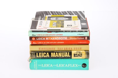 Lot 805 - A Selection of Books Concerning Leica Cameras