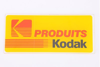 Lot 641 - A Kodak 'Products Kodak' Advertising Display Sign