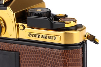 Lot 98 - A Nikon FA Gold 'Grand Prix '84' SLR Camera