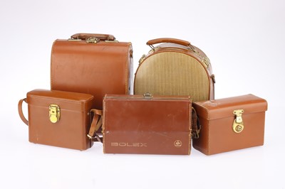 Lot 711 - A Selection of Paillard Bolex Camera Cases