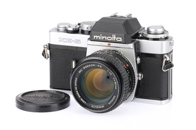 Lot 156 - A Minolta XE-5 35mm SLR Camera