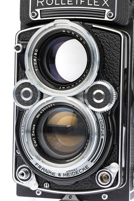 Lot 153 - A Rollei Rolleiflex 2.8F TLR Medium Format Camera