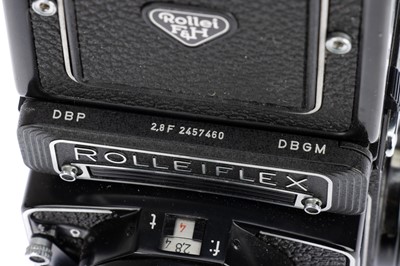 Lot 153 - A Rollei Rolleiflex 2.8F TLR Medium Format Camera