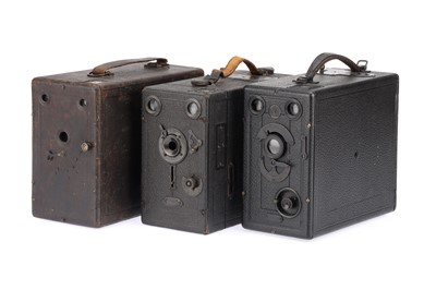 Lot 445 - Three Detective Type Drop Plate Cameras