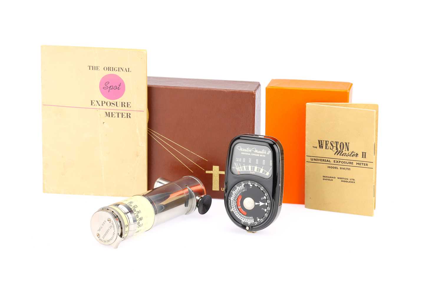 Lot 630 - A Turl Spot Meter and a Weston Master II Exposure Meter