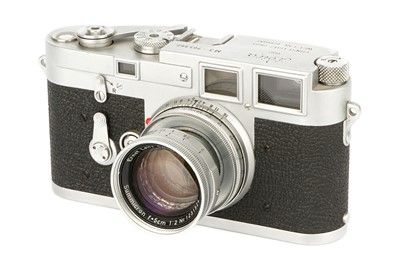 Lot 175 - A Leica M3 DS Rangefinder Camera