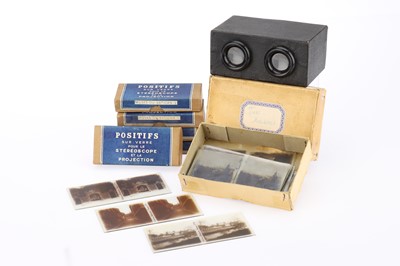 Lot 763 - A Selection of Stereo Positive Slides