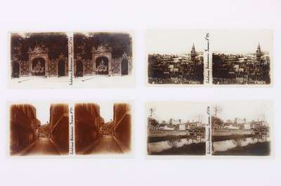 Lot 763 - A Selection of Stereo Positive Slides