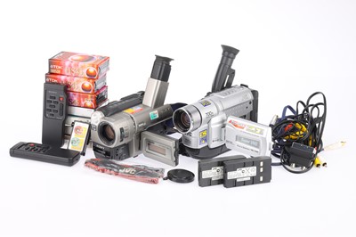 Lot 716 - Two Camcorder Video Cameras