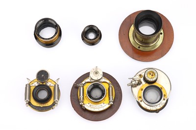 Lot 553 - A Selection of Early 20th Century Brass Lenses