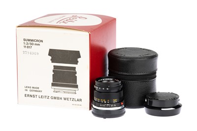 Lot 54 - A Leitz Summicron f/2 50mm Lens