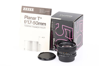 Lot 487 - A Carl Zeiss Planar T* f/1.7 50mm Lens