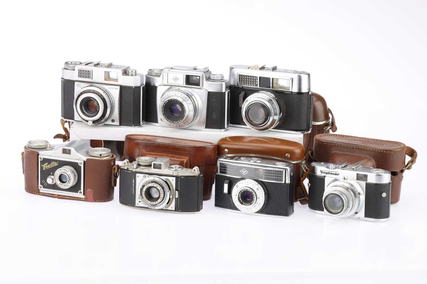 Lot 150 - A Selection of Seven German 35mm Cameras