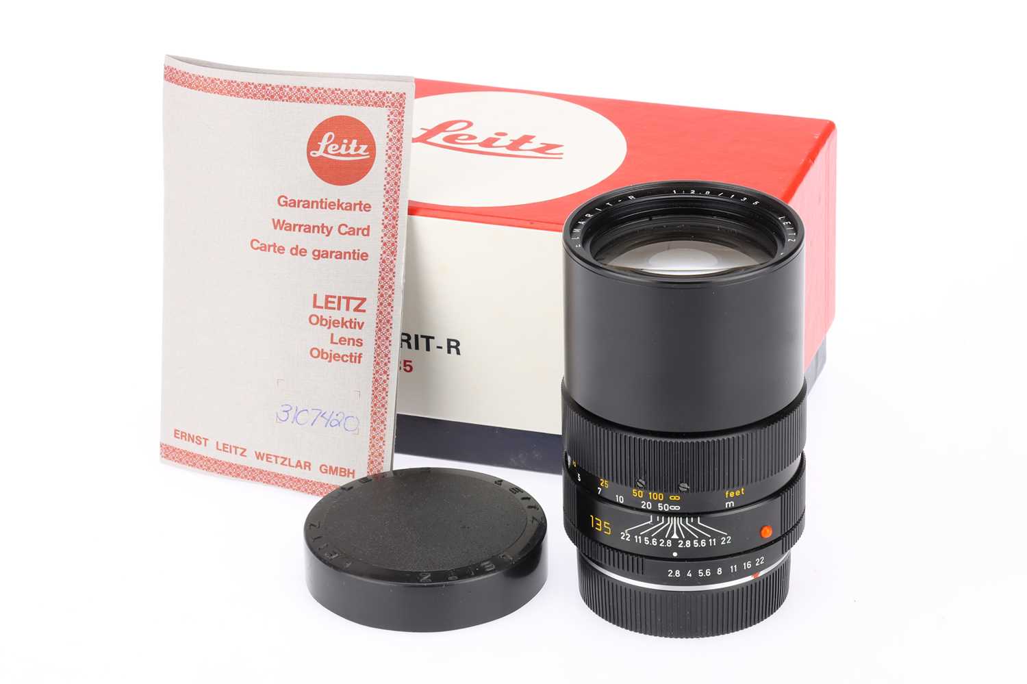 Lot 16 - A Leitz Elmarit-R f/2.8 135mm Lens
