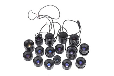 Lot 490 - A Selection of CCTV Camera Lenses