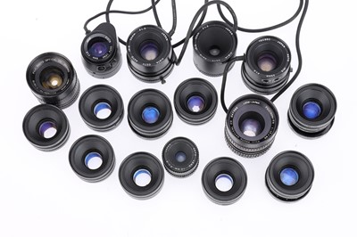 Lot 490 - A Selection of CCTV Camera Lenses