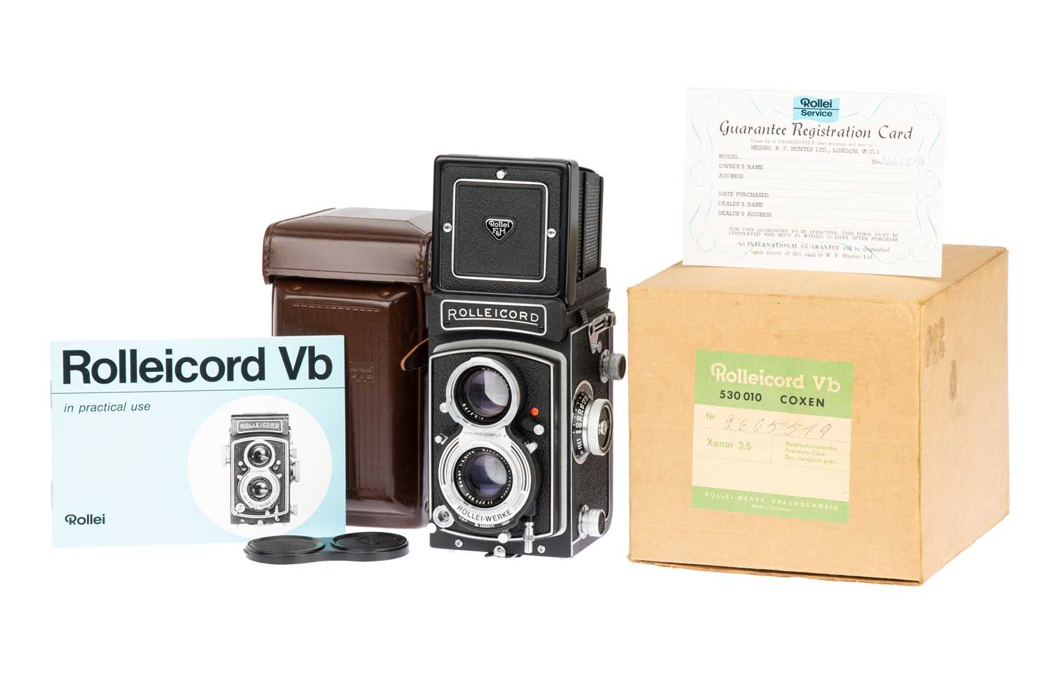 Lot 156 - A Rollei Rolleicord Vb TLR Medium Format Camera