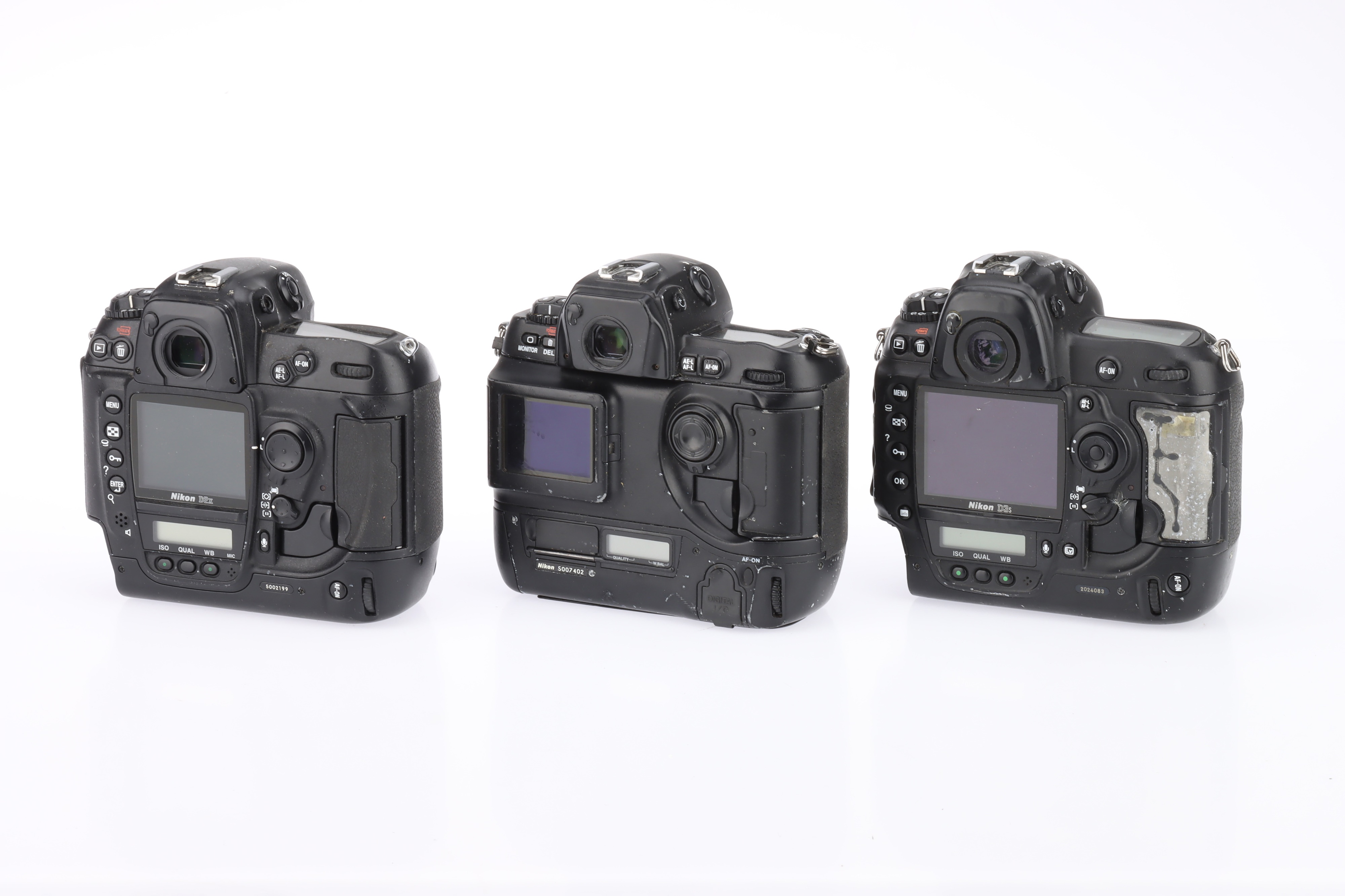 Lot 73 A Collection of Nikon DSLR Bodies and Other