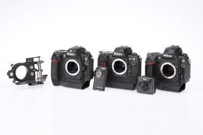 Lot 73 - A Collection of Nikon DSLR Bodies and Other Items