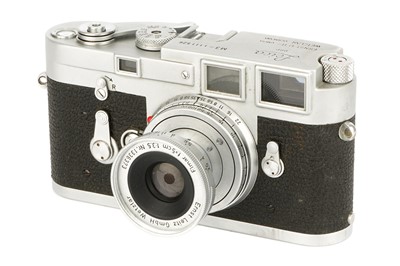 Lot 182 - A Leica M3 Rangefinder Camera