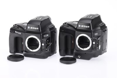 Lot 74 - Two Early Nikon DSLR Bodies