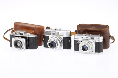 Lot 84 - A Selection of Three 35mm Cameras