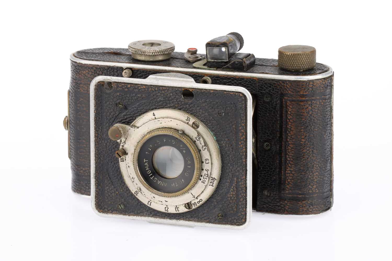 Foth Camera Lot 291 - A Foth Derby 127 Format Strut Camera,