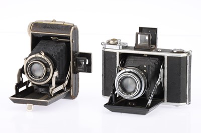 Lot 403 - Two Folding Bed Viewfinder Cameras