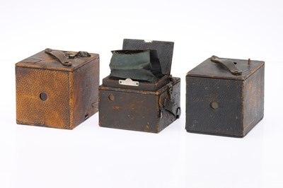 Lot 447 - A Selection of Three Box Type Cameras