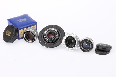 Lot 518 - A Selection of Lenses