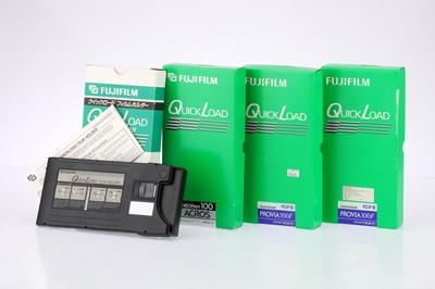 Lot 678 - Three Packs of Fujifilm QuickLoad 4x5 Sheet Film