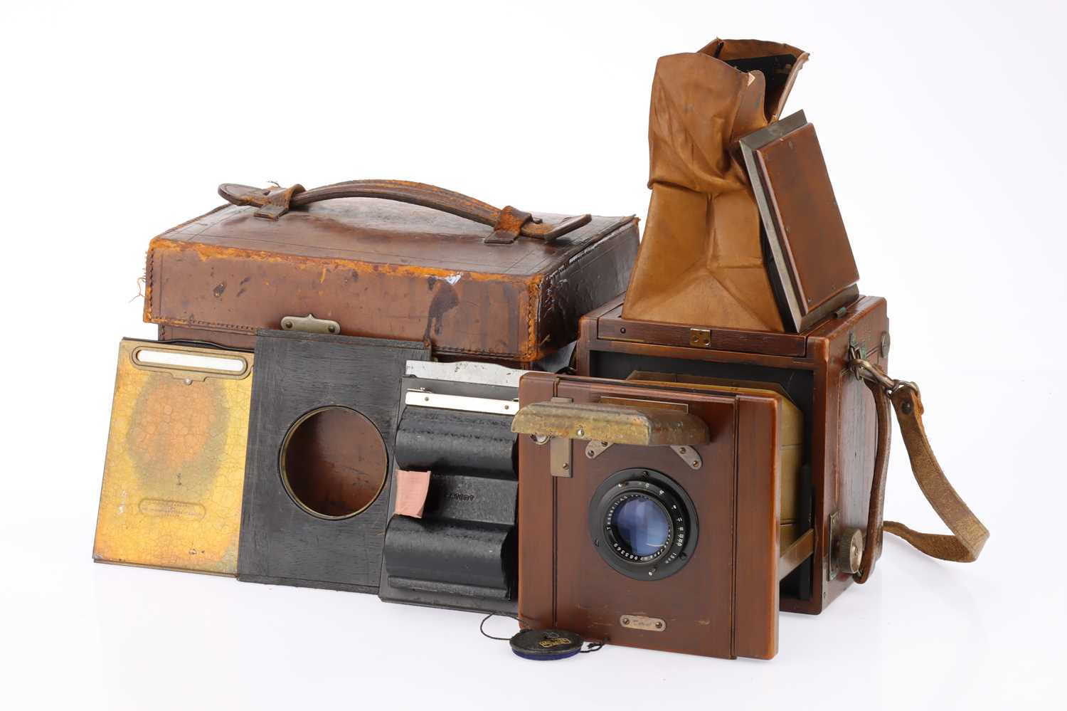 Lot 539 - A Houghton-Butcher Ensign Special Reflex Tropical Model SLR Camera