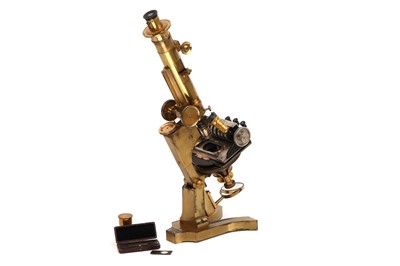 Lot 19 - An Unusual Petrological Microscope By R & J Beck